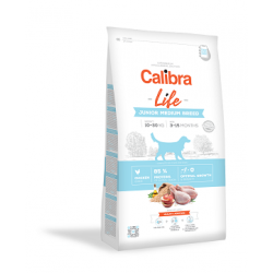 CALIBRA DOG LIFE JUNIOR MEDIUM BREED / CHICKEN 2.5KG